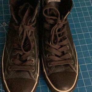 Converse Men's Dark Brown High-Top Sneakers